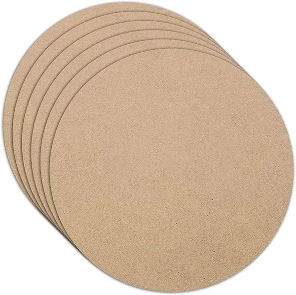 BeamArt Round MDF Boards DIY MDF Cutouts Set