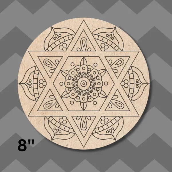 Pre Marked Mandala Base Mandala Theme Design 10 By BeamArt