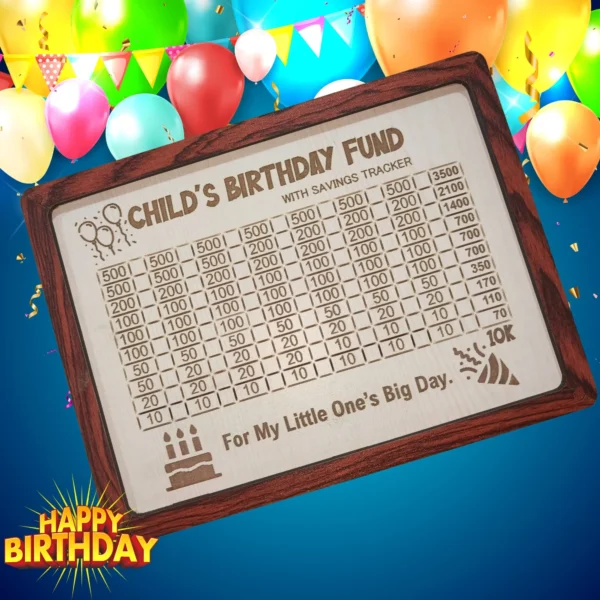 ₹ 10000 Childs Birthday Fund Box (Beige)