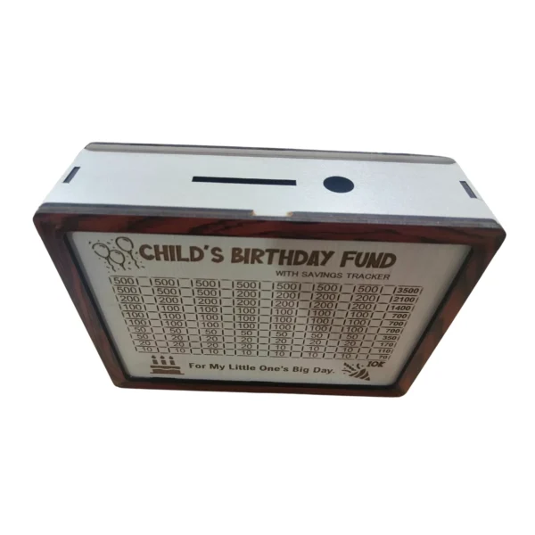 ₹ 10000 Childs Birthday Fund Box (Beige)
