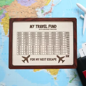 ₹ 10000 Travel Fund Savings Box ( Beige)